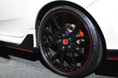 PAsay, PH - OCT 27 - Honda Civic type r wheel Philippine International Motor Show 'da 27 Ekim 2018, Pasay, Filipinler.