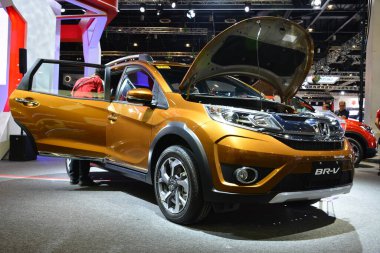 PAsay, PH - OCT 27 - Honda brv crv 27 Ekim 2018 'de Filipin Uluslararası Motor Fuarı' nda, Pasay, Filipinler.