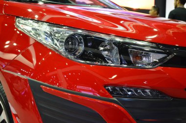 Pasay, PH - OCT 27 - Toyota Vios, Filipin Uluslararası Otomobil Fuarı 'nda 27 Ekim 2018 Pasay, Filipinler.