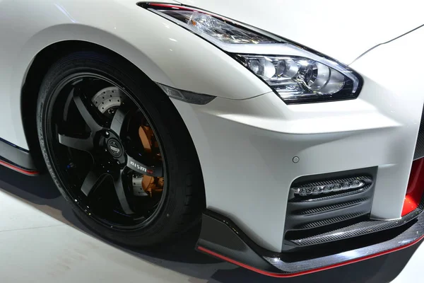 Pasay Октября 2018 Года Nissan Gtr Wheel Филиппинском Международном Автосалоне — стоковое фото