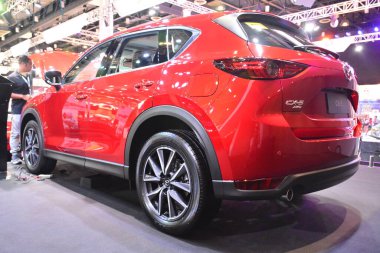 PAsay, PH - OCT 27 - Mazda cx5 SUv Filipin Uluslararası Otomobil Fuarı 'nda 27 Ekim 2018, Pasay, Filipinler.