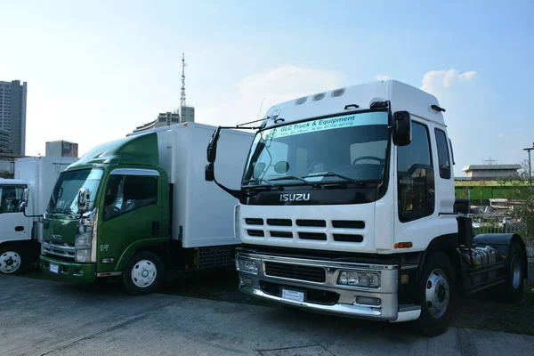 Pasig Maio Caminhão Trator Isuzu 1St Trip Rebuilt Truck Show — Fotografia de Stock