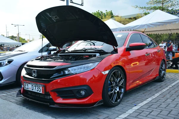 Quezon City Apr Honda Civic Rev Bil Show April 2019 - Stock-foto