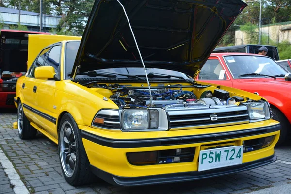 Quezon City Abr Toyota Corolla Exposición Automóviles Rev Abril 2019 —  Fotos de Stock