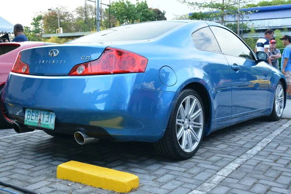 Quezon City Apr Acura Infiniti G35 Rev Car Show Aprile — Foto Stock