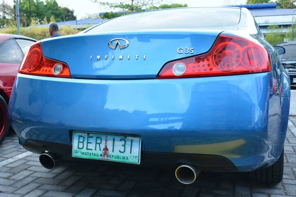 Quezon City Apr Acura Infiniti G35 Rev Car Show Aprile — Foto Stock