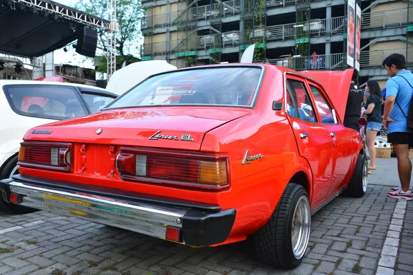 Quezon City Apr Mitsubishi Lancer Rev Car Show April 2019 — стоковое фото