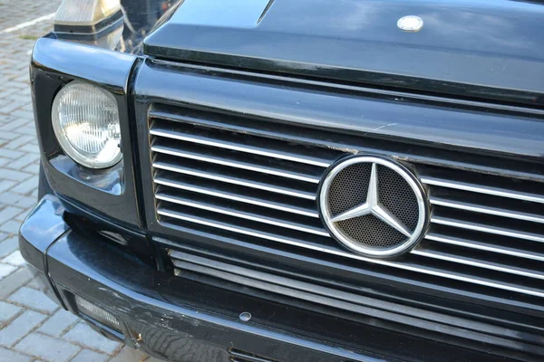 Quezon City Apr Mercedes Benz Brabus Amblemi Nisan 2019 Quezon — Stok fotoğraf