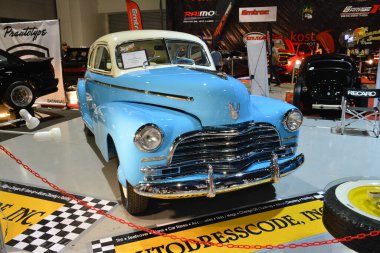 Pasay, PH - 25 Mayıs 1948 Chevrolet Filo Komutanı 25 Mayıs 2019 tarihinde Pasay, Filipinler 'de.