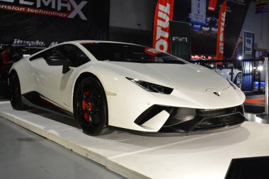 Pasay, PH - 25 Mayıs - 2018 Lamborghini Huracan Gösteri 25 Mayıs 2019 Pasay, Filipinler.