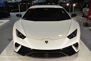 Pasay, PH - 25 Mayıs - 2018 Lamborghini Huracan Gösteri 25 Mayıs 2019 Pasay, Filipinler.