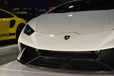 Pasay, PH - 25 Mayıs - 2018 Lamborghini Huracan Gösteri 25 Mayıs 2019 Pasay, Filipinler.