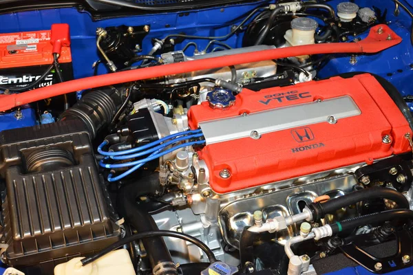 Pasay Μαΐου Honda Civil Motor Engine 25Th Trans Sport Show — Φωτογραφία Αρχείου