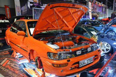 PAsay, PH - 25 Mayıs - Toyota Corolla 25 Mayıs 2019 tarihinde Pasay, Filipinler 'de.