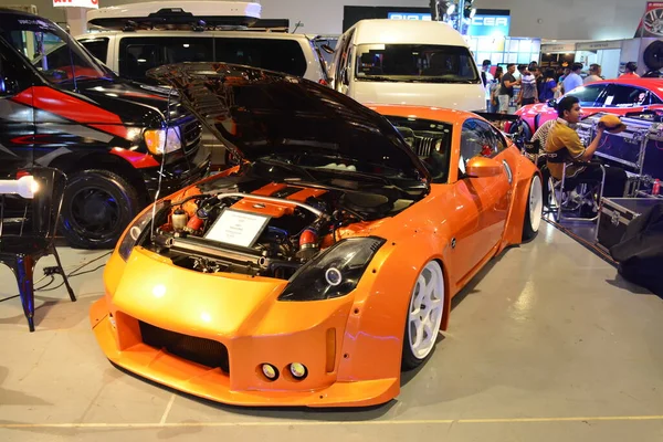 Pasay Мая Nissan 350Z Выставке Trans Sport Show Мая 2019 — стоковое фото