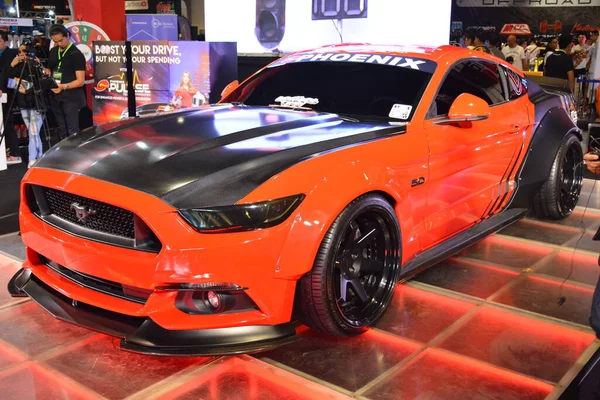 Pasay Мая Ford Mustang Trans Sport Show Мая 2019 Года — стоковое фото