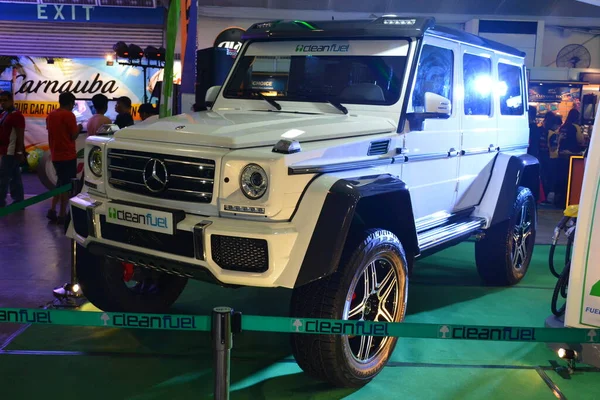 Pasay Rpr7 2019年4月7日在菲律宾帕萨伊举行的马尼拉国际车展上奔驰Bz Brabus G500 — 图库照片