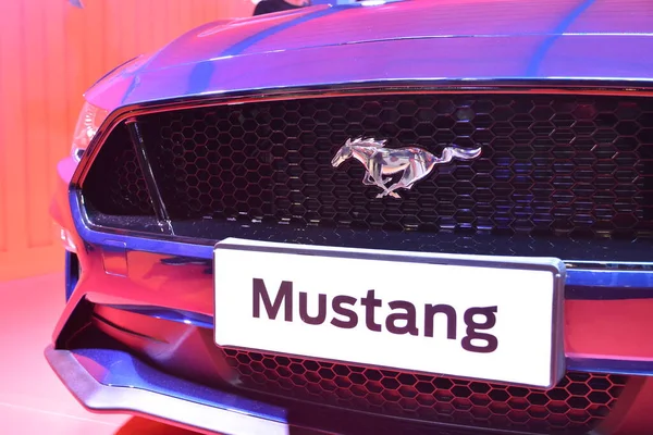 Pasay Apr Ford Mustang Manila International Auto Show Abril 2019 — Fotografia de Stock