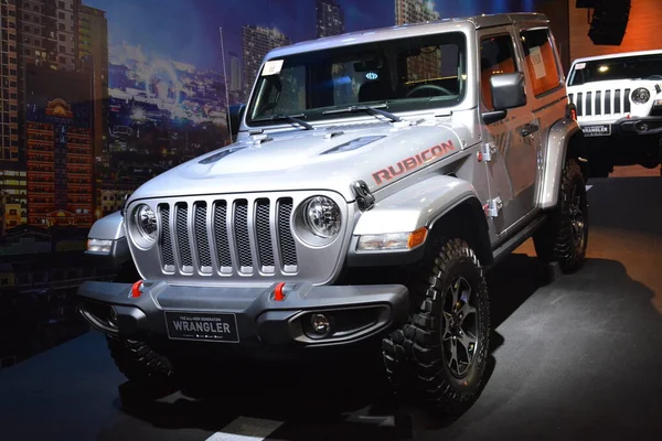 Pasay Apr Jeep Wrangler Manila International Auto Show Abril 2019 — Fotografia de Stock