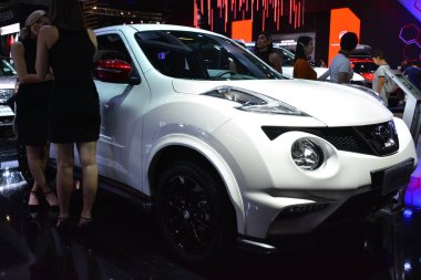 Pasay, PH - 7 Nisan - Nissan juke at Manila International Auto Show 7 Nisan 2019, Pasay, Filipinler.