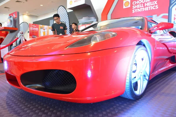 Pasay Apr Ferrari Supercar Manila International Auto Show Abril 2019 — Fotografia de Stock