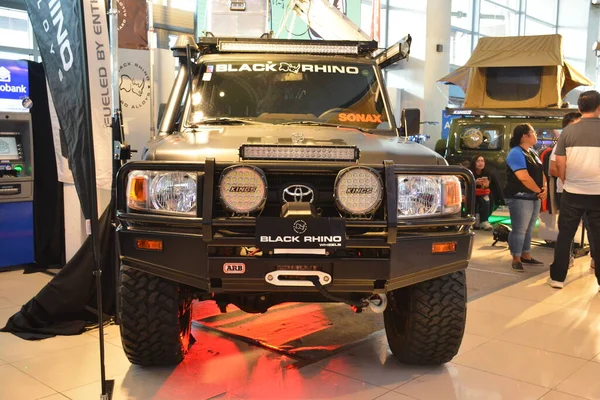 Pasay Abril Toyota Land Cruiser Manila International Auto Show Abril — Foto de Stock