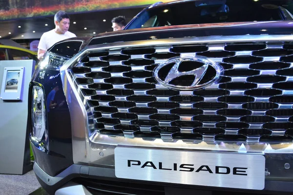 PAsay, PH - APR 7 - Hyundai Palisade Manila Uluslararası Otomobil Fuarı 7 Nisan 2019, Pasay, Filipinler.