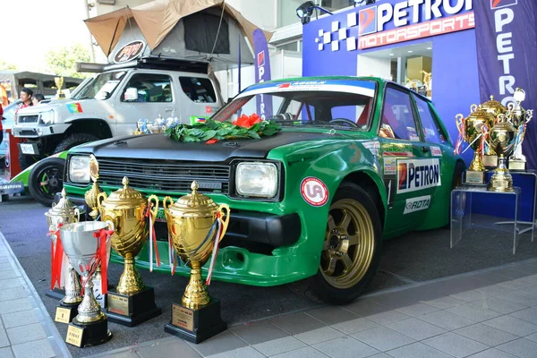 Pasay Apr Toyota Racing Car Manila International Auto Show Aprile — Foto Stock