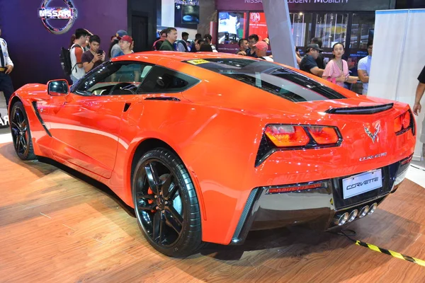 Pasay Apr Chevrolet Corvette Stingray Manila International Auto Show Abril — Fotografia de Stock