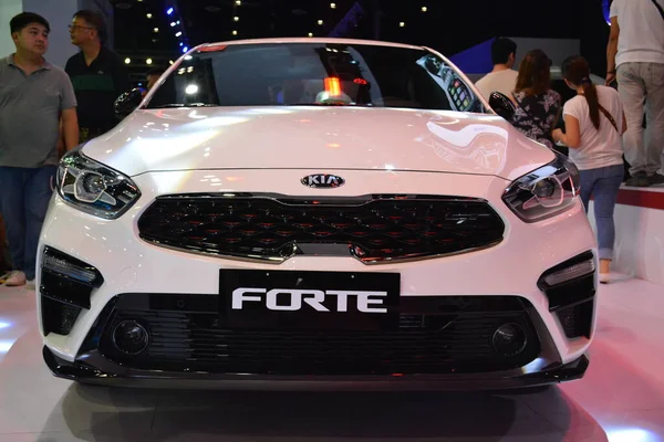 Pasay Apr Kia Forte Manila International Auto Show Archived 2019 — 스톡 사진