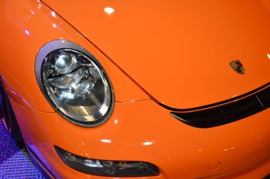 PAsay, PH - 30 NOV - Porsche gt3 rs Manila Oto Salon araba fuarında 30 Kasım 2018, Pasay, Filipinler.