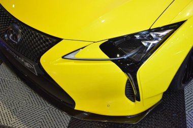 PAsay, PH - 30 NOV - Lexus LC Manila Oto Salon araba fuarında 30 Kasım 2018, Pasay, Filipinler.