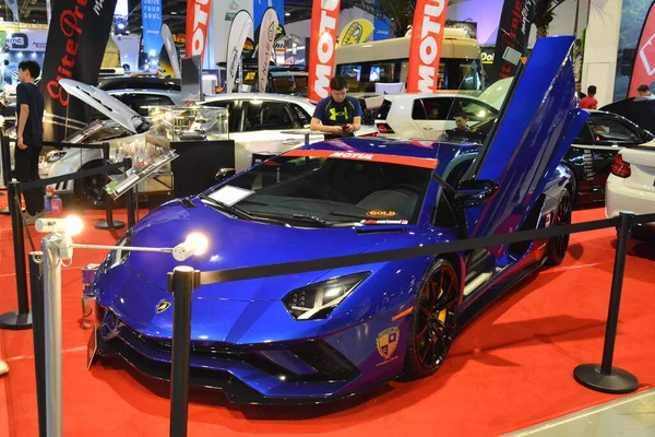 Pasay Nov Lamborghini Aventador Manila Auto Salon Autókiállításon 2018 November — Stock Fotó