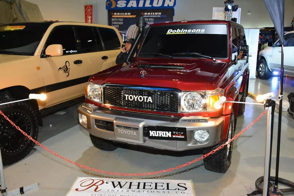 Pasay Nov Toyota Land Cruiser Manila Auto Salon Car Show — Fotografia de Stock