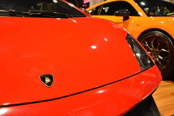 Pasay Nov Lamborghini Supercar Manila Auto Salon Car Show Novembro — Fotografia de Stock