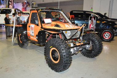 Pasay, PH - NOV 30 - 4x4 AEG Oto Salon otomobil fuarında 30 Kasım 2018 Pasay, Filipinler.