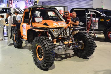 Pasay, PH - NOV 30 - 4x4 AEG Oto Salon otomobil fuarında 30 Kasım 2018 Pasay, Filipinler.