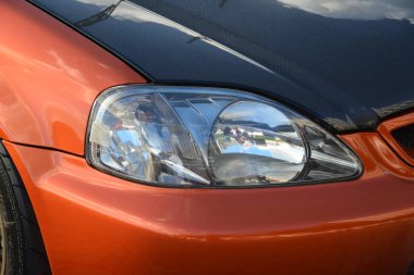 PAsay, PH - 8 DEC - Honda Civic Bumper to Bumper araba fuarında 8 Aralık 2018, Pasay, Filipinler.