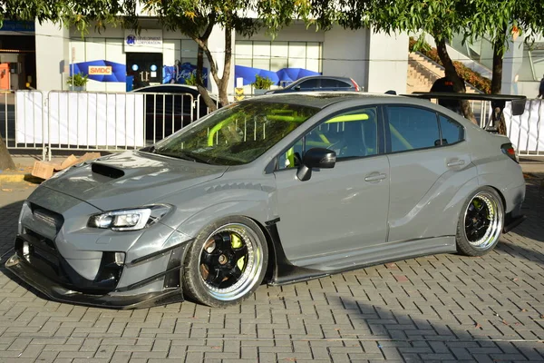 Pasay Dec Subaru Impreza Bumper Bumper Car Show December 2018 — Stock Photo, Image