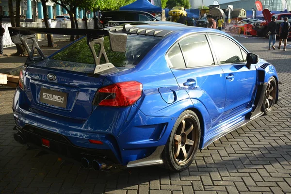 Pasay Dec Subaru Impreza Bumper Bumper Car Show December 2018 — Stock Photo, Image