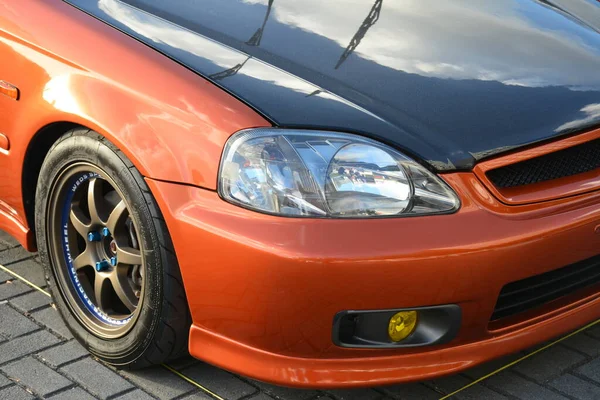 Pasay Dec Honda Civic Bumper Bumper Car Show December 2018 — Stock Photo, Image