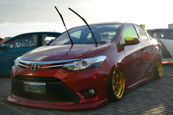 Pasay Dec Toyota Corolla Bumper Bumper Car Show Στις Δεκεμβρίου — Φωτογραφία Αρχείου