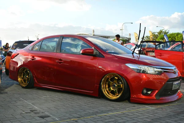 Pasay Dec Toyota Corolla Bumper Bumper Car Show Dezembro 2018 — Fotografia de Stock