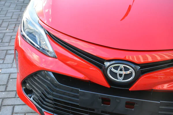 Pasay Dec Toyota Vios Bumper Bumper Car Show Diciembre 2018 — Foto de Stock