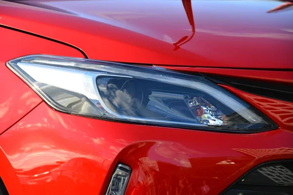 Pasay Dec Toyota Vios Headlight Bumper Bumper Car Show Грудня — стокове фото