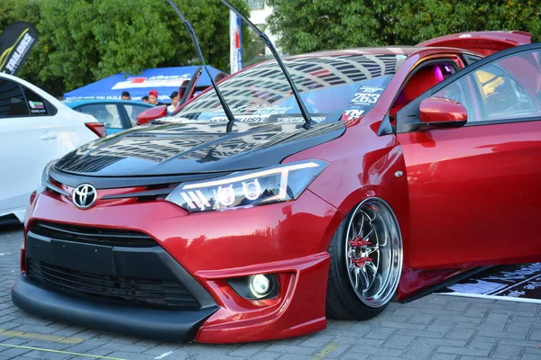 Pasay Dec Toyota Vios Bumper Bumper Car Show Στις Δεκεμβρίου — Φωτογραφία Αρχείου