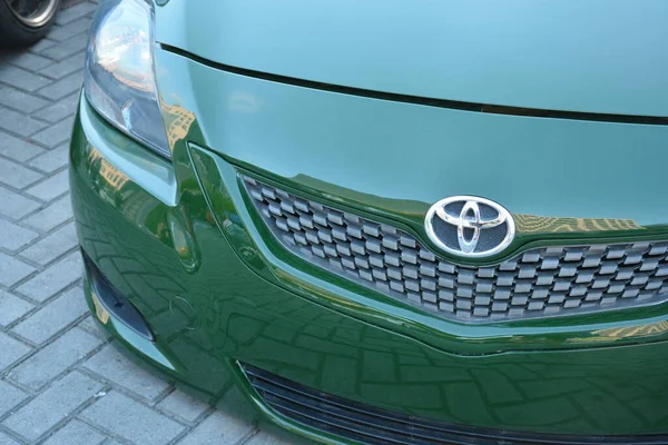 Pasay Dec Toyota Vios Autosalonu Bumper Bumper Prosince 2018 Pasay — Stock fotografie