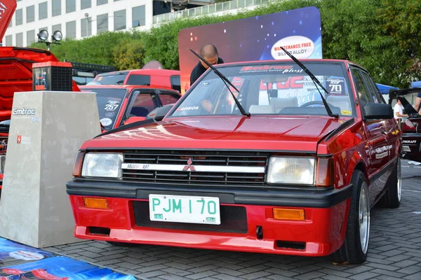 Pasay Dec Mitsubishi Lancer Bumper Bumper Autoshow December 2018 Pasay — Stockfoto