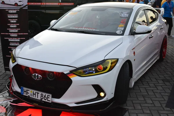 Pasay Dec Hyundai Accent Bumper Bumper Car Show Dicembre 2018 — Foto Stock