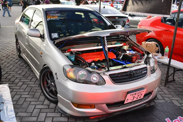 Pasay Dec Toyota Corolla Bumper Bumper Car Show Diciembre 2018 — Foto de Stock